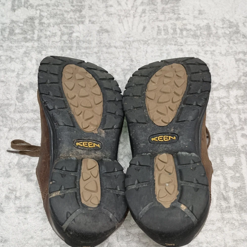 Keen Briggs Brown Hiking leather 2 tone Men's size 8.5